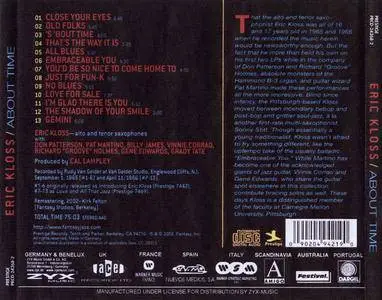 Eric Kloss - About Time (2002) {Prestige/ZYX Germany}