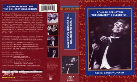 Bernstein: The Concert Collection BOXSET 9 DVD - Chichester Psalms-Symphony No.1 | Symphony No. 2 - DVD 8/9