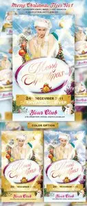 GraphicRiver Merry Christmas Flyer Ver1