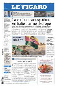 Le Figaro du Lundi 21 Mai 2018