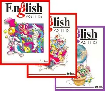 English • AS IT IS • English Course • Books 1-2-3 (1997) (repost)