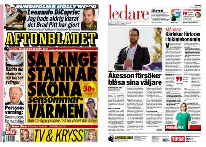 Aftonbladet – 26 augusti 2019