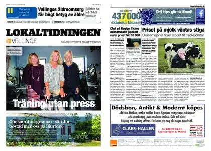 Lokaltidningen Vellinge – 13 oktober 2018