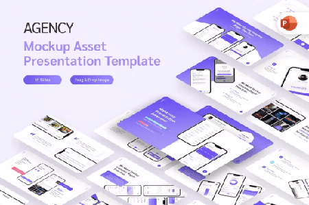 Agency Mockup Asset PowerPoint Template