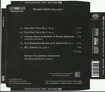 Edvard Grieg - Bergen PO / Ole Kristian Ruud - Peer Gynt Suites (2006) {Hybrid-SACD // HiRes FLAC}