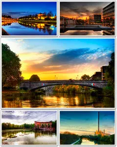 Germany Saarbrcken Urban Landscape Wallpapers