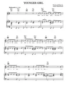 Younger Girl - John Sebastian, Lovin' Spoonful (Piano-Vocal-Guitar)