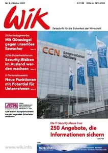 WIK - Zeitschrift für die Sicherheit der Wirtschaft 5/2009