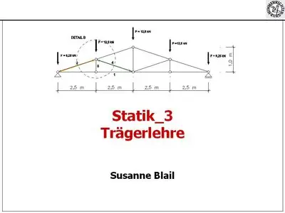 Susanne Blail - Statik 3 - Trägerlehre