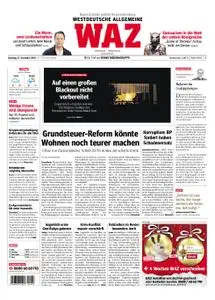 WAZ Westdeutsche Allgemeine Zeitung Essen-Postausgabe - 27. November 2018