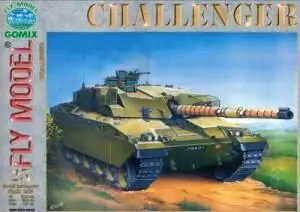 (papermodel). [Fly Model 025] - Challenger British MBT