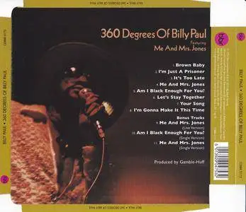 Billy Paul - 360 Degrees Of Billy Paul (1972) {2012 Remastered & Expanded - Big Break Records CDBBR0175}