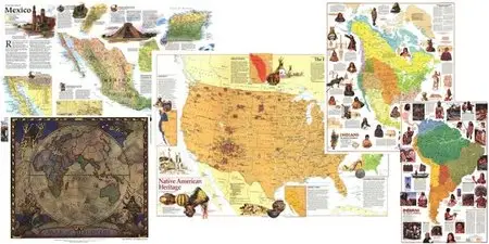 National Geographic Maps - Pack 4