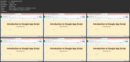 Learn Google Apps Script: From Level Zero