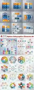 Vectors - Option Infographics Elements 88