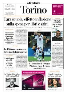 la Repubblica Torino - 2 Settembre 2022