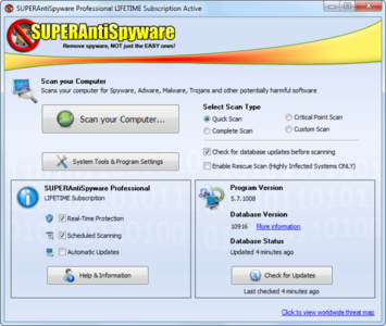 SUPERAntiSpyware Professional 5.7.1018 (DC 04.03.2014)