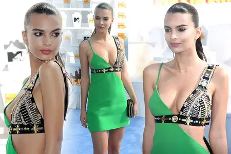 Emily Ratajkowski - 2015 MTV Movie Awards April 12, 2015