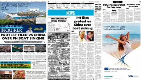 Philippine Daily Inquirer – June 14, 2019