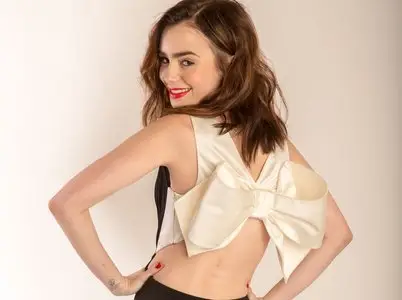 Lily Collins - Costume Designers Guild Awards 2013 Portraits by Christopher Polk