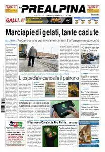 La Prealpina - 15 Gennaio 2017
