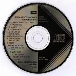 Olivia Newton-John ‎– Olivia Newton-John's Greatest Hits (1982) [1st Japanese Pressing 1984]