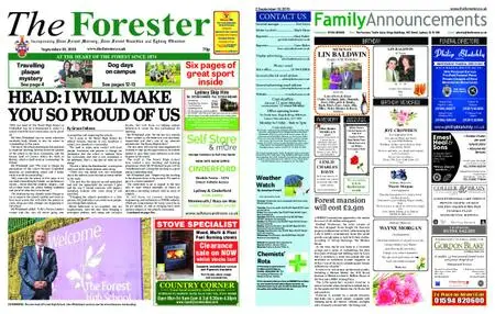 The Forester – September 18, 2019