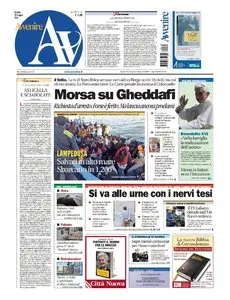 AVVENIRE 14 MAGGIO 2011