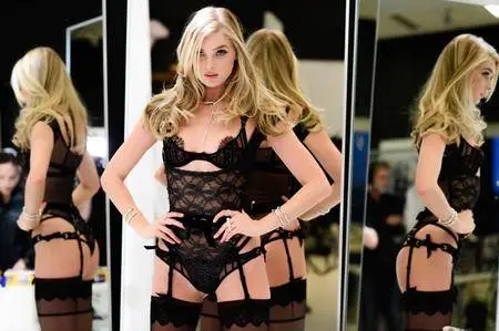 Elsa Hosk - Victoria’s Secret Costume Fitting in New York