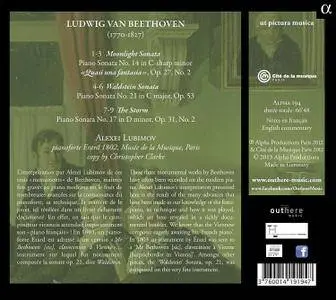 Alexei Lubimov - Beethoven: Piano Sonatas Nos. 14, 21 & 17 (2013) [Official Digital Download 24/88]