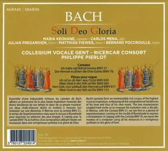 Philippe Pierlot, Ricercar Consort, Collegium Vocale Gent - Johann Sebastian Bach: Soli Deo Gloria (2020)