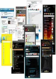 Best Skins for ICQ 6  / Лучшие Скины для ICQ 6