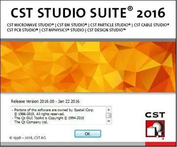 CST Studio Suite 2016 SP1