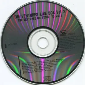 The Ventures - Live Box, Vol. 3 (1993) {4CD Set, Liberty ‎Japan TOCP-7826~29 rec 1974-1975}