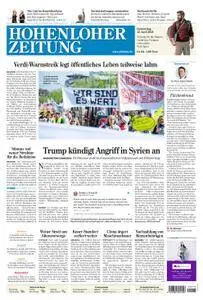 Hohenloher Zeitung - 12. April 2018