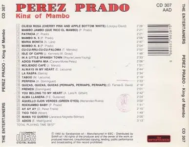 Perez Prado - King Of Mambo (1992) {Sarabandas}