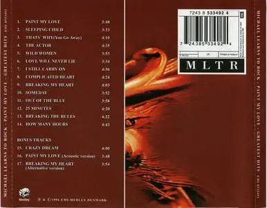 Michael Learns To Rock ‎– Paint My Love - Greatest Hits (1996)