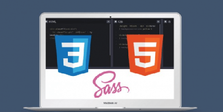 Build Amazing Websites with HTML, CSS, J-Query, Sass (2 Website Projects)
