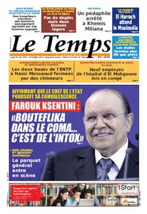 Le Temps Algérie - Lundi 20 Mai 2013