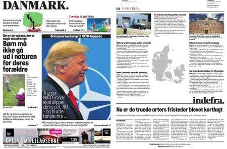 Danmark – 12. juli 2018