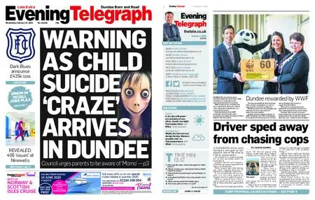 Evening Telegraph Late Edition – February 27, 2019
