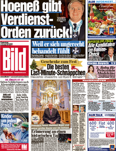 Bild vom Samstag, 20. Dezember 2014