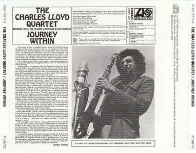 Charles Lloyd Quartet - Journey Within (1967) {2012 Japan Jazz Best Collection 1000 Series 24bit WPCR-27107}