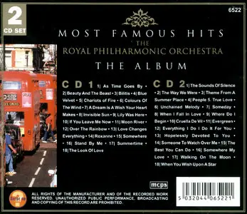 The Royal Philharmonic Orchestra - Most Famous Hits (2CD) (2000) [lossless]