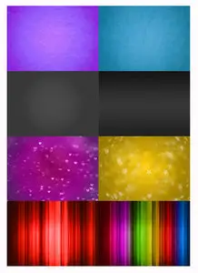 Colorful Backgrounds Set