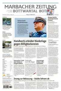 Marbacher Zeitung - 19. Oktober 2018