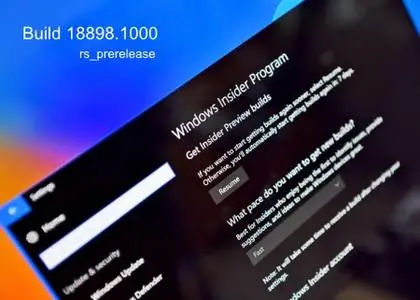 Windows 10 Insider Preview (20H1) Build 18898.1000 with Development Tools