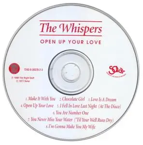 The Whispers - Open Up Your Love (1977) [1996, Reissue]