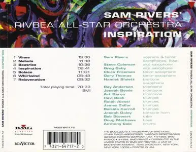 Sam Rivers - Inspiration (1998) {RCA Victor ‎74321-64717-2}