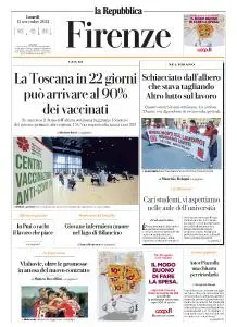 la Repubblica Firenze - 13 Settembre 2021